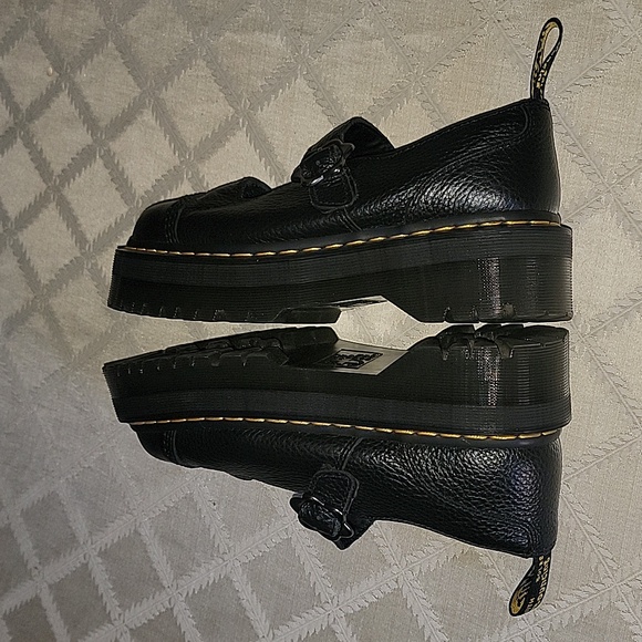 DR. Martens Addina Flower Buckle Maryjane Platforms - Picture 6 of 12